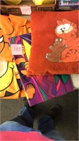 Garfield wind sock pillow and bag