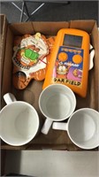Garfield spoon holder hand-held game and more