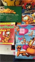 Garfield folders, book and more