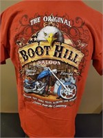 Mens Boot Hill Saloon T -Shirt