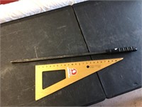 Large 35" flat head screwdriver