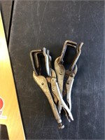 Pair of welders vise grips