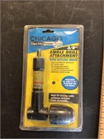 Chicago Electric 3/8" Angle Drill Attachment