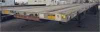 1999 Dorsey flatbed semi trailer 48ft.