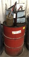 55Gal Drum w/ Pump And More