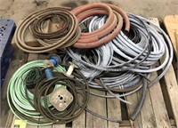 Pallet of Wire. Copper Pipe, And More