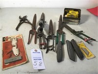 Garden shears; utility knives; utility knife