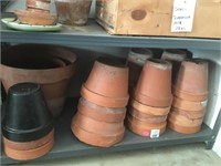 Terra pots and bases (35+)