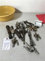 Air compressor attachments/nozzles (various)