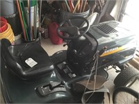 Craftsman LT1000 riding lawnmower; 12 gauge deck