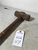 Sledgehammer w/ 26.5" wooden handle