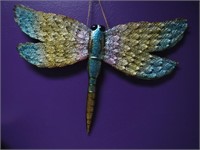 New Decorative Metal Dragonfly 19"
