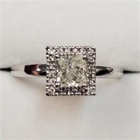 Certified 14kK Diamond(0.94ct) Ring