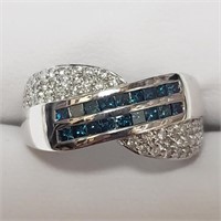 Certified 14K Blue Diamonds(0.5ct) Diamond(0.5ct)