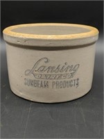 Lansing Dairy Co. Sunbeam Crock