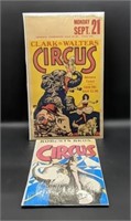 Two Vintage Circus Posters
