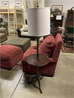62" Tall Lamp/Table