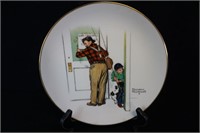Norman Rockwell Collector Plate1979 A Helping Hand