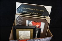 Box lot of Picture Frames