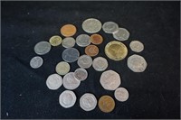 Lot of Foreign Coins  26 in  total