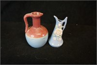 Two Small Pottery Pitchers
