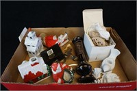 Box lot of Christmas Items