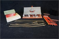 Box lot HO Scale Train Station, Track and Misc