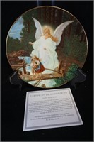 Victorian Guardian Angels Plate Safe Passage
