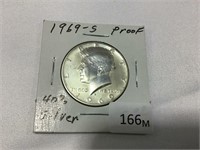 1969S Kennedy half clad proof