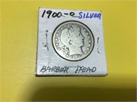 1900 O Liberty head half dollar