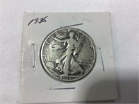 1936 Liberty walking half dollar