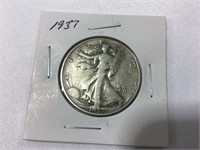 1937 Liberty walking half dollar