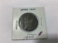 1840 Braided Hair large cent