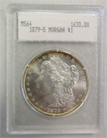 Uncirculated 1879-S Morgan Silver Dollar