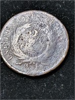 1865 US 2-cent Coin
