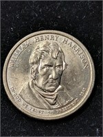 2009-D William Henry Harrison Dollar Inscribed Rim