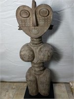 African Resin Statue