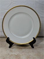 Gold Rim Plate marked French China- Limoges