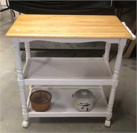 Roll Around Kitchen Cart