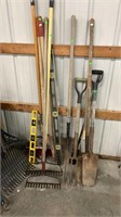 Long Handled Hand Tools/Yard Tools Steel Rake,