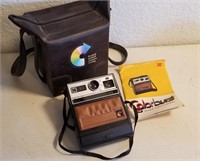 Vintage Kodak Instant Camera & Caddy