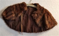 Vintage Fur Shawl