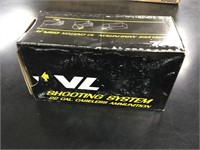 VL Shooting system 22 Cal Caseless  ammunition,