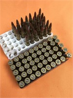 32 rounds of 223 ammunition and eight live rounds