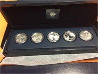 2011 5 coin American Eagle 25th anniversary