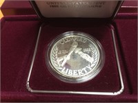 1988 90% silver US Mint Olympic silver dollar