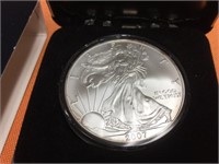 2007 US silver eagle
