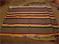 INDIAN STYLE WOVEN BLANKET