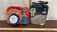 New Artic Zone lunchbox & 24 pc Kid’s Dish Set