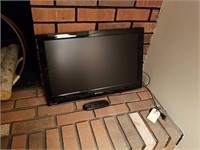 SANSUI HDMI 24 INCH FLAT SCREEN TV W/ REMOTE